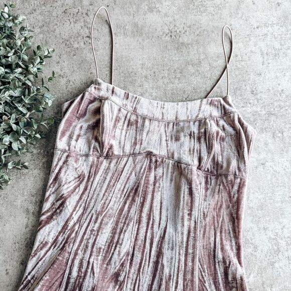 Wild Fable Light Purple Faux Velvet Mini Dress Size Small - Picture 1 of 5